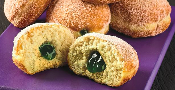 Morrisons green slime donut