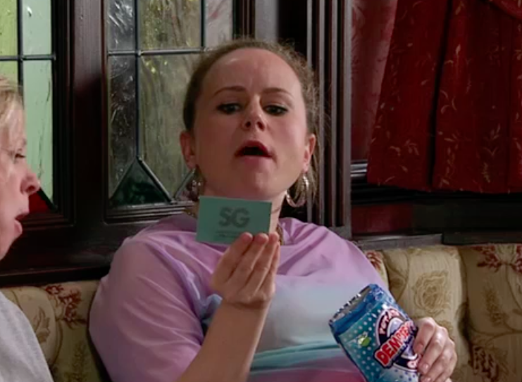 Coronation Street fans want to be sick over Gemma speaking with her mouth full AGAIN