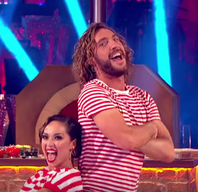 Katya Jones and Seann Walsh