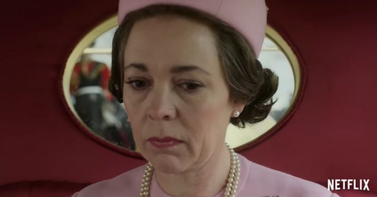 Olivia Colman in The Crown