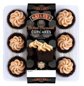 Baileys salted caramel cupcakes