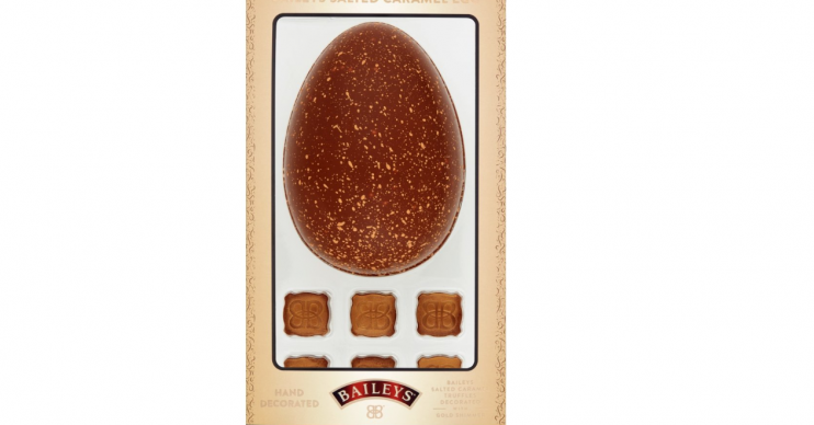 Baileys salted caramel Easter egg