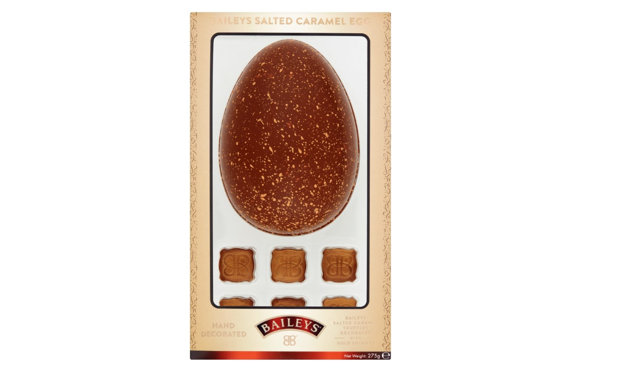 Baileys salted caramel Easter egg
