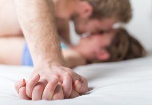 Couple in bed