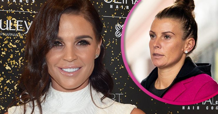 Danielle Lloyd and Coleen Rooney