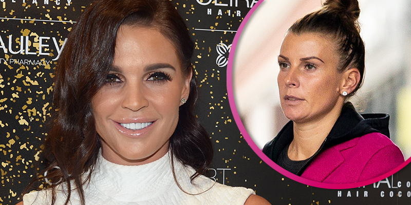 Danielle Lloyd and Coleen Rooney