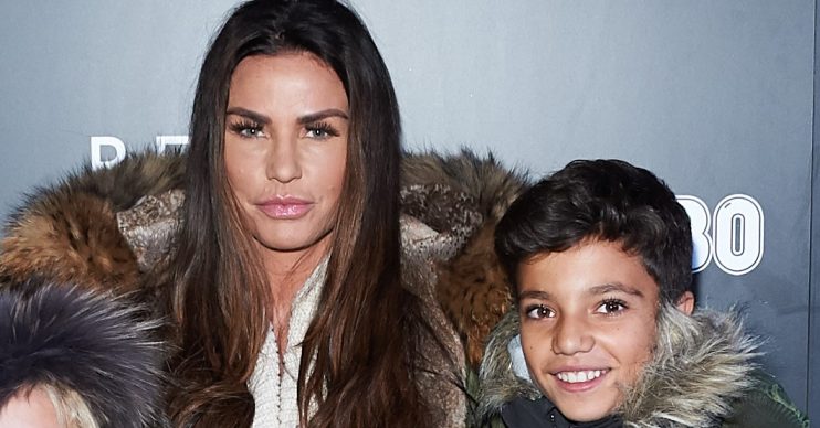 Katie Price and son Junior