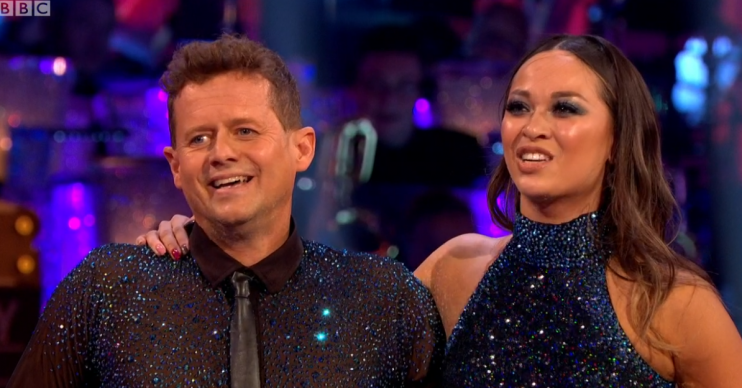 Mike Bushell and Katya Jones