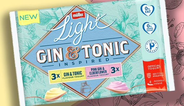 Gin & Tonic yoghurts