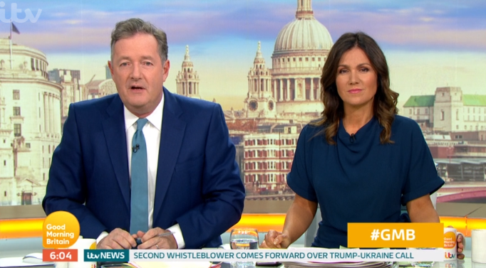 Piers Morgan and Susanna Reid