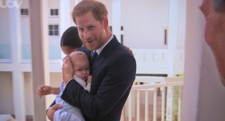 Prince Harry and baby Archie