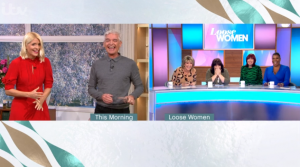 Holly Willoughby and Phillip Schofield on This Morning