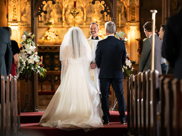 Robert and Michelle's wedding in Coronation Street 