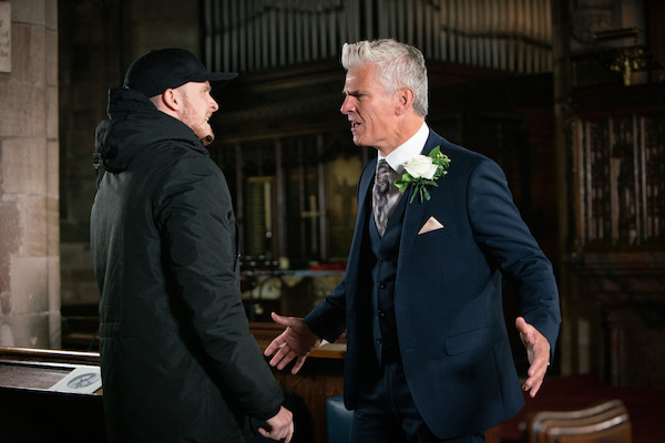 Robert and Michelle's wedding in Coronation Street 