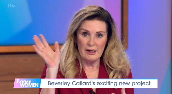 Beverley revealed her plans following Liz's Coronation Street exit on Loose Women (Credit: ITV)