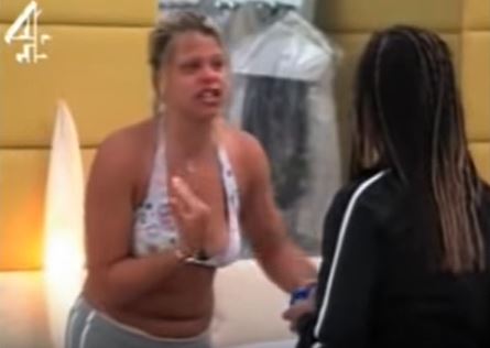Jade Goody and Adele Roberts