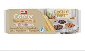 Muller Corner Pretzel Parts yogurts