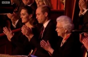 Royals at Remembrance event