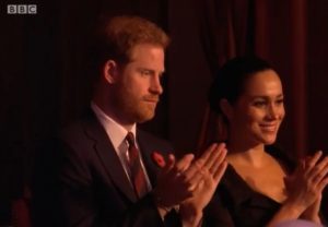 Royals at Remembrance event