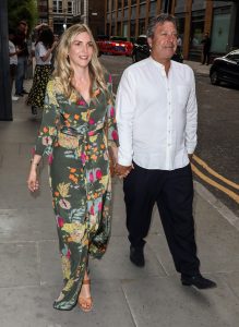 Lisa Faulkner and John Torode