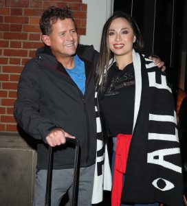 Mike Bushell and Katya Jones