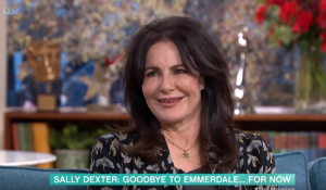 Sally Dexter appeared on This Morning Emmerdale