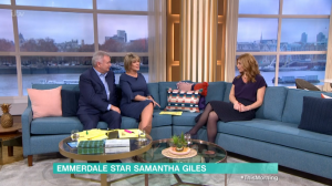 Sam Giles Emmerdale This Morning Credit: ITV