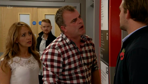 Corrie fans rage at Steve's outburst at Ali over Emma's illness