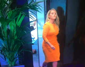 Apprentice blunder man on the floor