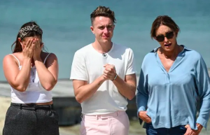 Roman met fellow campmates Caitlyn Jenner and Jacqueline Jossa