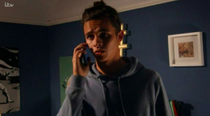 Jacob trying to contact Maya after prison release