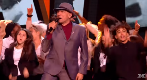 Vinnie is loving his time on the X Factor (Credit: ITV)