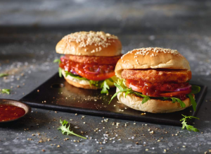 Aldi Halloumi burger