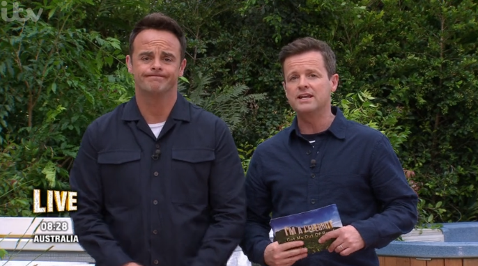 Ant and Dec on I'm A Celebrity