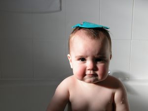 Baby in the bath