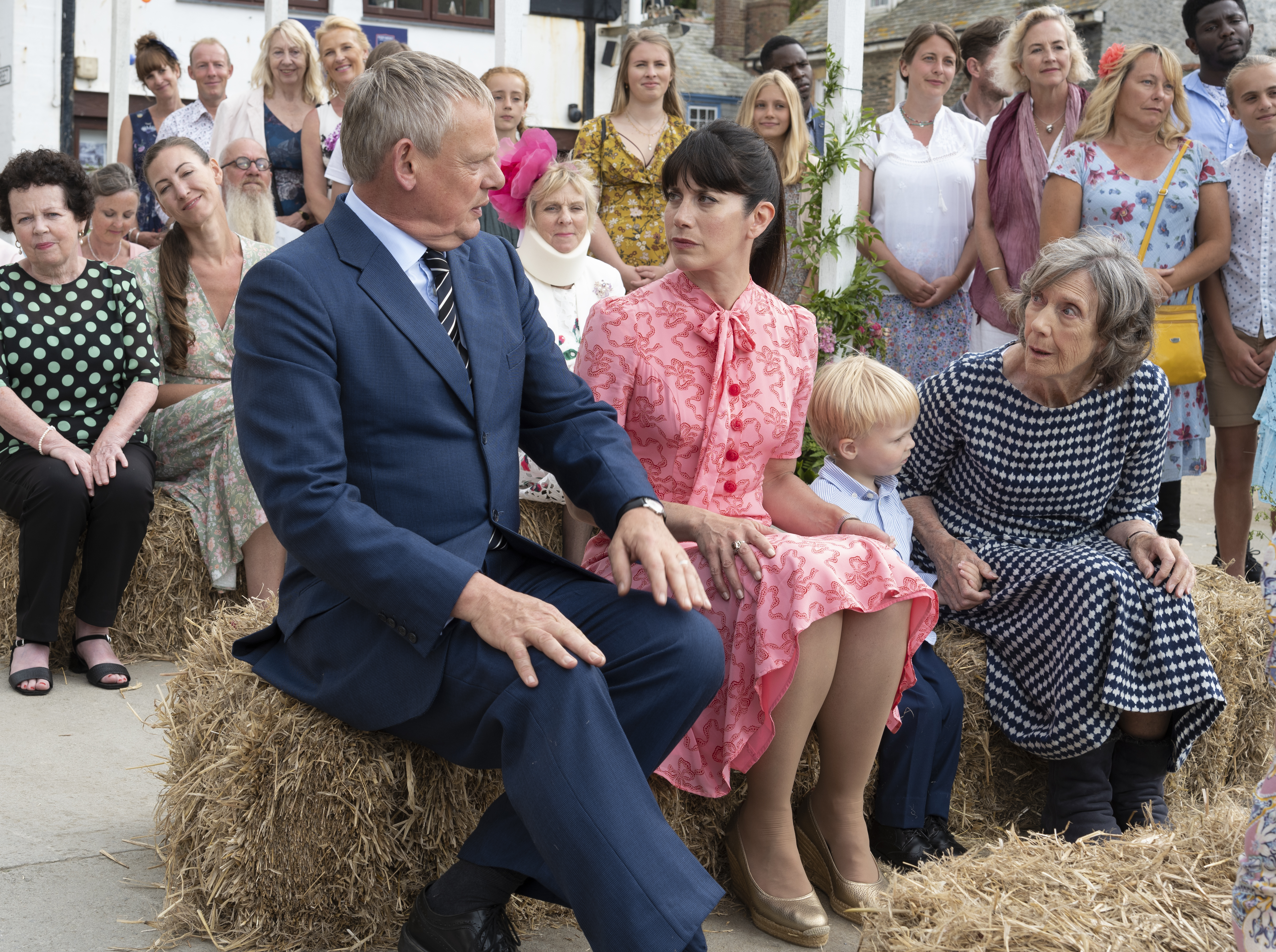 Is Martin Clunes' daughter in Doc Martin?