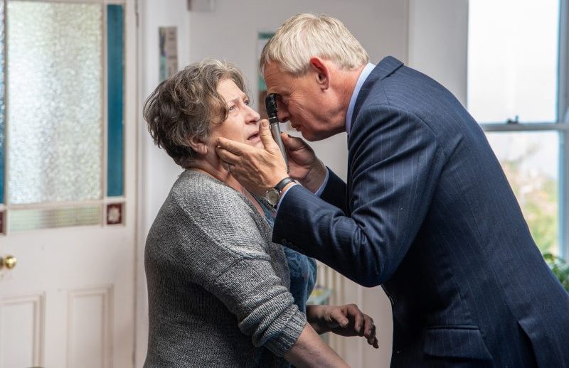 Doc Martin cast Caroline Quentin and Martin Clunes