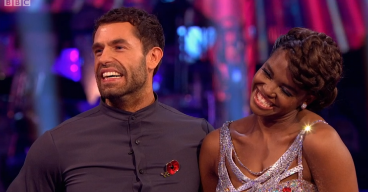 Kelvin Fletcher and Oti Mabuse
