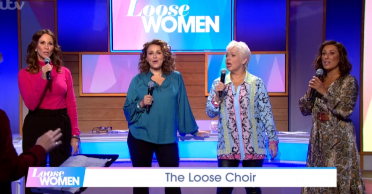 Loose Women panel perform song