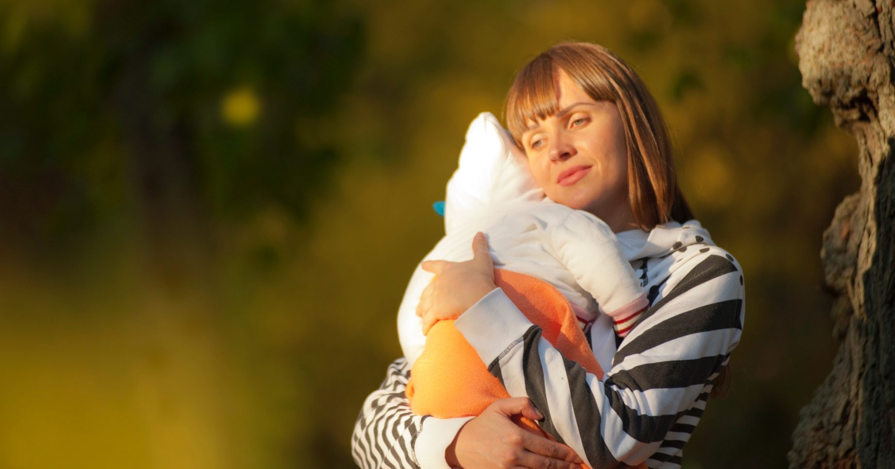 Mother and baby