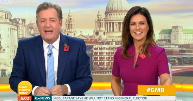 Piers Morgan and Susanna Reid