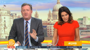 Piers Morgan and Susanna Reid