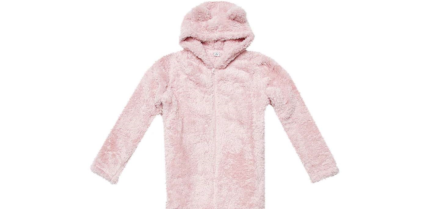 Dunelm teddy fleece onesie