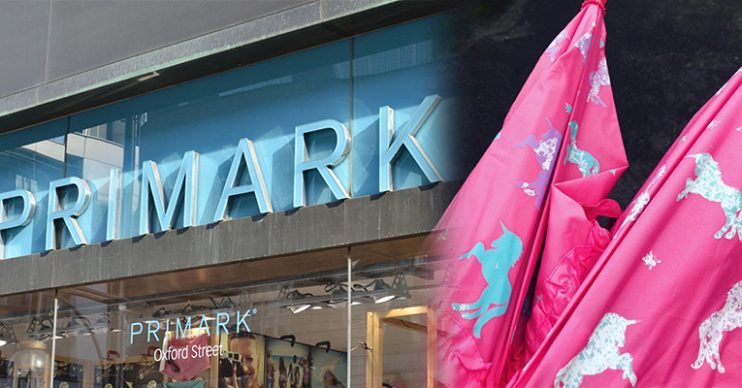 Primark umbrellas change colour