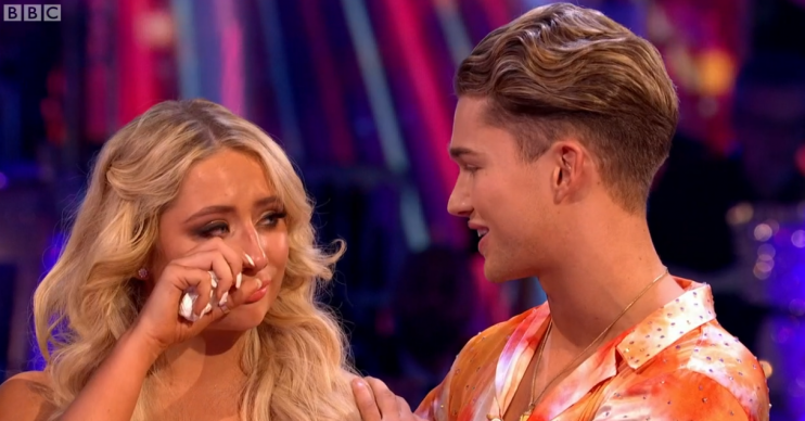 Saffron Barker on Strictly Come Dancing
