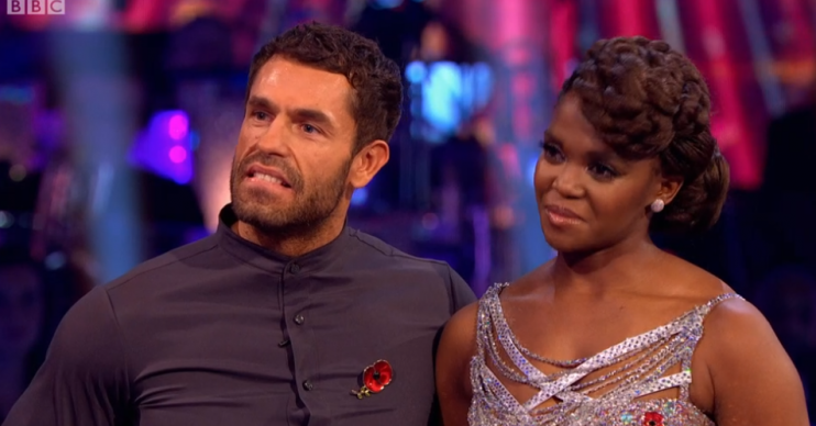 Kelvin Fletcher and Oti Mabuse on Strictly