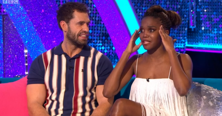 Kelvin Fletcher and Oti Mabuse on It Takes Two