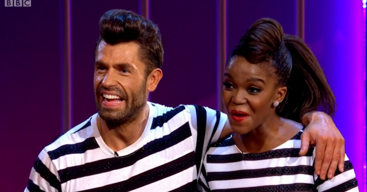 Kelvin Fletcher and Oti Mabuse