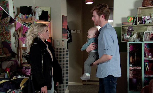 Daniel and Bethany in Coronation Street 