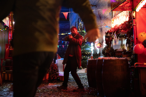 Gary and Derek in Coronation Street 